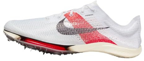 Nike Air Zoom Victory Eliud Kipchoge - Tacos deportivos para hombre, Blanco/Rojo Chile/Leche de Coco Negro, 43 EU