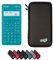 Casio fx-220 Plus 2nd Edition inkl. WYNGS Schutztasche Schwarz - Wissenschaftlicher Taschenrechner - Basic Paket