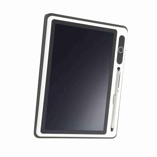 Acouto Elektronischer Notizblock LCD -Tablet Zeichnungskissen Business Supplies Hand Painting Tool Inch Hell Notizblock (schwarz (mit Lederetui))