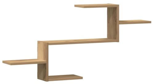 vidaXL Wandregal Artisan-Eiche 104x15x49 cm Holzwerkstoff