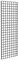 5ft Extra Heavy Duty Black Grid Mesh Panel (No Legs) – Versatile Display Solution for Retail, Trade Shows, Craft Fairs & Home Organization, Durable & Stylish