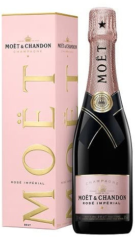 Moët & Chandon Rosé Impérial Champagner, halbe Flasche, 0,375L
