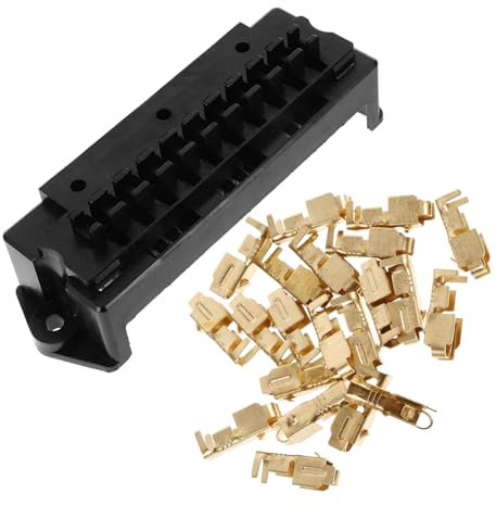 FUNOMOCYA Wege Kfz Sicherungskasten Mit Robuster Kunststoffhülle Vielseitiger Auto Sicherungsverteiler Kompakter Flachsicherungsblock Für Stabile Stromversorgung Im Pkw Und Wohnmobil