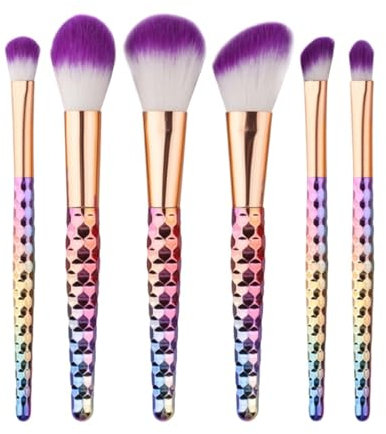 SAGELSHN Pinceaux Maquillages Ensemble De Pinceaux De Maquillage 6 Pièces À Poils Doux for Blush, Pinceau for Le Visage, Pinceau De Maquillage for Fard À Paupières Pinceaux Cosmétiques