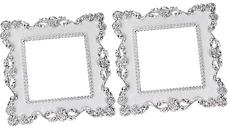 MAGICLULU Schalterschutz Kunststoff 2 Stück Silber Europäische Lichtschalterabdeckung Für Wohnraum Nahtlos Und Fingerprintfrei Für Kinderzimmer Und Wohnzimmer