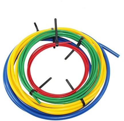 Piegatubi Rame, Kit di Protezione Per Tubi in Rame PE CT-205-L da 4 m con Striscia di Piegatura Per Tubi in Rame Integrata Per Tubi da 1/4 di Pollice, 3/8 di Pollice, 1/2 di Pollice, 5/8 di Pollice
