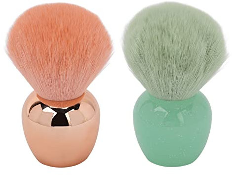 Sluffs Retractable Kabuki Makeup Brushes,Travel Makeup Brushes for Even Application Lightweight and Portable Makeup Tool.