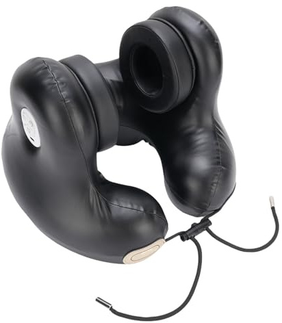 Pyhodi Drahtloser -Reise -Halskissen mit Lautsprecher, Magnetisch Abnehmbarer Geräusche, das Musikkissen für Flugzeug, U -Formkissen mit Hohem Schaum, Li -Batterie 1200mah