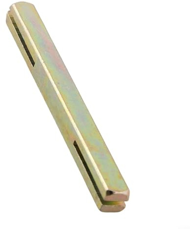 Verzinkte 8 mm Vierkantspindel aus Eisen mit doppelten Kerbstiften, geeignet für verschiedene Türgriff-Befestigungsbedürfnisse und sichere Installation (90 mm)