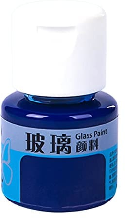 Peinture acrylique pour verre - Peinture acrylique imperméable pour fenêtre en porcelaine et céramique - Peinture en spray pour fenêtre