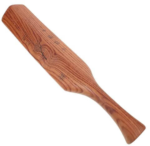 TOGEVAL Wooden Laundry Hammer Hand Washer Traditional Chinese Clothes Washing Tool Gentle on Clothes Easy to Clean Solid Wood for Home Use Household Cleaning Tasks