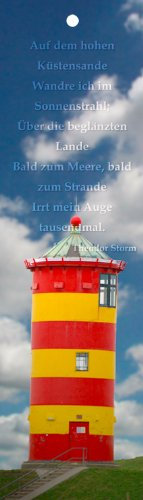 Flip-Lesezeichen Der Pilsumer Leuchtturm