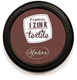 Aladine Stempelkissen IZINK Textile Marron Wood