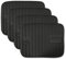 WALDHAUSEN Bandagierkissen mit Klett, 4er Set, schwarz