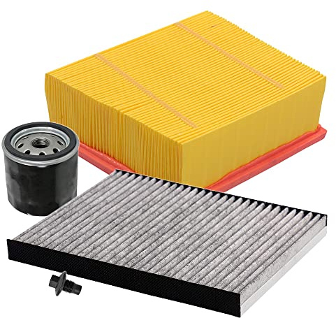 BESTPRICE ATP Inspektionspaket Filterset mit 1x Ölfilter, 1x Luftfilter, 1x | Kompatibel mit: FORD B-MAX, B-MAX Van, ECOSPORT, FIESTA Stufenheck, FIESTA VI, FIESTA VI Van, KA+ III, KA+ III Stufenheck
