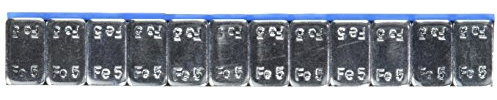 JBM 52665 Massa di equilibrage Adesiva di Ferro 60 g, 12 x 5 g
