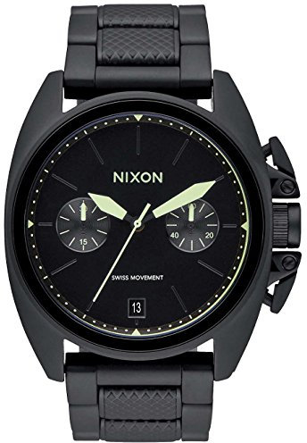Nixon Anthem Chrono -Spring 2017-(A930-1256) - All Black / Lum - One Size