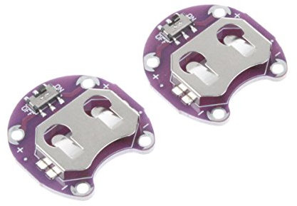 NOYITO Lilypad Coin Cell Battery Holder CR2032 Battery Mount Lily pad Module (Pack of 2)