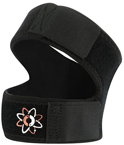ionocore Rodillera rotuliana correas totalmente ajustables | Rodillera deportiva de neopreno para hombres y mujeres | Soporte al correr y hacer deportes | Ideal para artritis y dolor articular