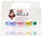 Miss Nella SPRING IT ON Nagellack 5er Set Blau, Lila, Rosa, Gelb & Grün abziehbarer Nagellack speziell für Kinder, Peel-Off-Formel, ungiftig, wasserbasiert und geruchsneutral