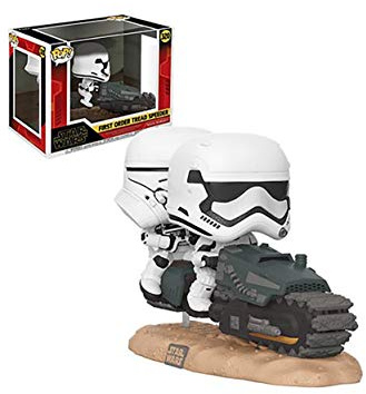 Funko Pop!. Movie Moment: Star Wars the Rise Of Skywalker - Burges Bike - First Order Tread Speeder Collectible Figure - Collectable Vinyl Figure - Gift Idea - Official Merchandise - Movies Fans