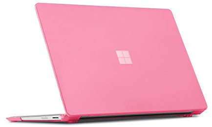 mCover Hard Case Only Compatible with 13.5-inch Microsoft Surface Laptop 1/2 / 3/4 with Metal Keyboard (Not for Alcantara Keyboard) - Pink