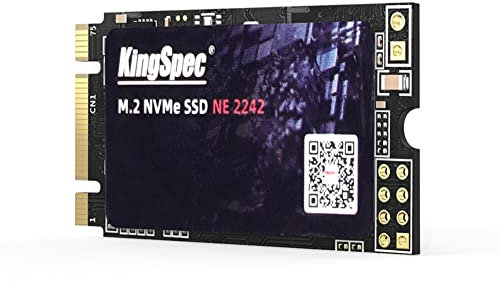 KingSpec 1TB 2230 SSD NVMe Gen3x4, M.2 PCIe 3.0 SSD con 3D NAND Flash, Internal Solid State Hard Drive for Steam Deck & Surface Pro (Read Speed up to 3500MB/s)