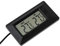 Thermomètre de voiture à l'intérieur extérieur LCD compteur de température à affichage numérique avec câble de 1,5 m, thermomètre pour voiture intérieure extérieure