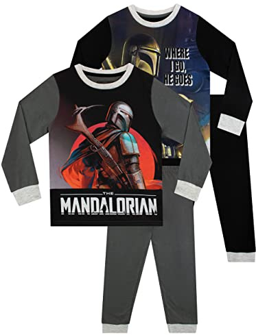 Star Wars Boys Pyjamas The Mandalorian 2 Pack