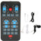 Changeur de Voix de Carte Son en Direct, M10 Handheld Sound Card Mini Voice Changer Device 8 Effets Sonores, Mini Changeur de Voix de Carte Son pour Ordinateur de Téléphone