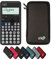 Casio fx-82DE CW ClassWiz inkl. WYNGS Schutztasche Schwarz - Wissenschaftlicher Taschenrechner - Basic Set
