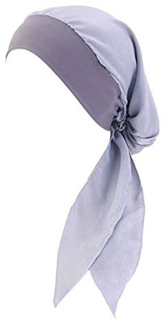Luminary Kunstseiden-Turban-Mütze Stretch-Haarband Zopfmütze Piratenmütze Chemotherapie-Mütze (8)