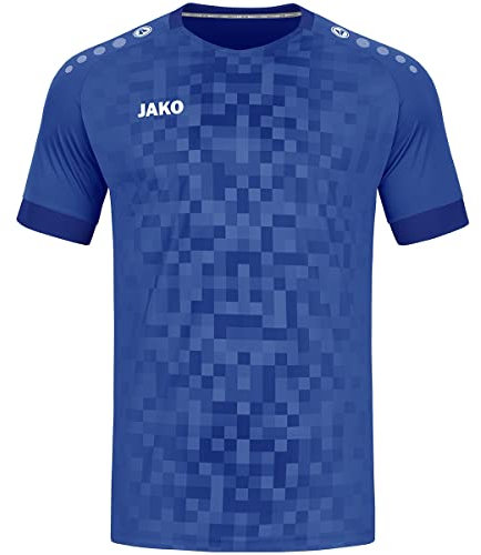 JAKO Herren Trikot Pixel (Kurzarm), Sportroyal, XXL