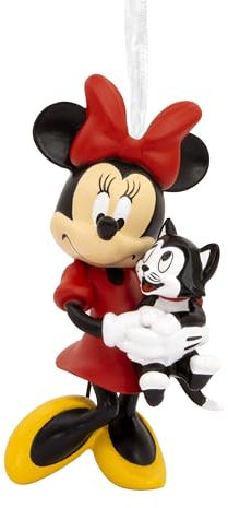 Hallmark Disney Minnie Maus hält Kätzchen Weihnachtsschmuck