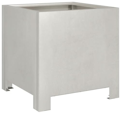 vidaXL Fioriera da Giardino 30x30x30 cm in Acciaio Corten, fioriera, fioriera da Patio, Vaso Fiori da Esterni, fioriera da Esterno