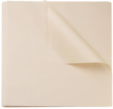 QUARKZMAN 100 Blätter Backpapier 28 x 28cm Deli Wachspapier Verpackungspapier Wrap Pommes Butterbrot Käse Sandwich