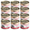 Dogs’n Tiger Adult Premium Nassfutter für Katzen, Schmaus, Katzen Nassfutter, tiergerechte Rezeptur mit 70% Fleischanteil an Rind – ohne Zucker, Getreide & künstliche Aromen, 12x 200g