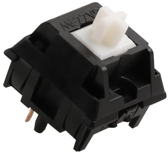 Metrickeys Gazzew Boba Black U4 Switch V2, leiser vorgeschmierter Touch-Schalter für benutzerdefinierte mechanische Tastatur (62 g, 110 Stück)