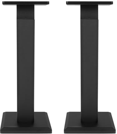 Lautsprecherständer 65-85cm höhenverstellbar Lautsprecher ständer Paar, Boxenständer Lautsprecherständer für Surround Sound, 30kg Tragkraf, 2er-Set (Schwarz)