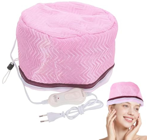 Haube Für Die Intensive Tiefenpflege Der Haare - Zwei-Stufen Hitzeschutzhaube | Tragbare Beheizte Haube - Für Styling Tiefenpflege Frauen Mädchen Heimgebrauch Spa Salon