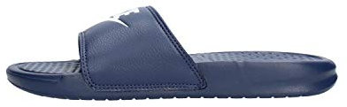 Nike Benassi Just Do It - Ciabatte Uomo, Blu (Midnight Navy/Windchill 403), 47.5 EU, Pair