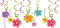 Amscan 679293 - Hängedekoration Hawaii, 12 Deko-Spiralen, Mottoparty