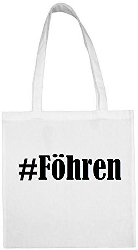 Reifen-Markt Tasche #Föhren Größe 38x42 Farbe Weiss Druck Schwarz