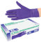 Gants en nitrile Boîte de 100 pièces (XL, Violet) Gants d'examen jetables, sans poudre, sans latex, non stériles, médicaux, tatouage, gants, à usage unique