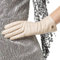 Nappaglo Damen klassische Lederhandschuhe Touchscreen Italienisches Lammfell Winter Warm Reines Kaschmir-Futter Handschuhe (M (Umfang der Handfläche:17.8-19.0cm), Cremig weiß(Non-Touchscreen))