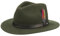 Stetson Yutan Filzhut Damen/Herren - Winterhut mit Wollfilz von Asahi Guard - Schmutz- und Wasserabweisender Herrenhut - Outdoorhut knautschbar - Traveller Hut Sommer/Winter - dunkelgrün XL (60-61 cm)