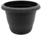 DARO DEKO Kunststoff Blumentopf 1 Stück 12,5 L - anthrazit