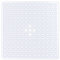 XIYUNTE Shower Mat Non Slip Anti Mould - 53 x 53cm Square Bath Mat Non Slip Shower Mats for Inside Shower, Anti Slip Shower Mat with Strong Suction Cups & Drain Holes, Machine Washable, Clear
