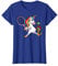 Tennis Einhorn Tennisspielerin Mädchen T-Shirt