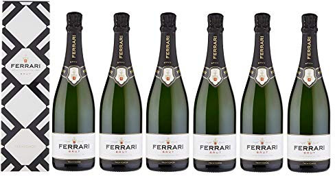 Ferrari Trentodoc Brut Metodo Classico [ 6 Bottiglie x 750ml ] *senza custodia*